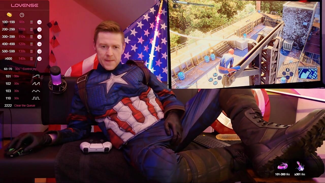 P1 Captain America - vídeo de Romanheart modelo de câmara