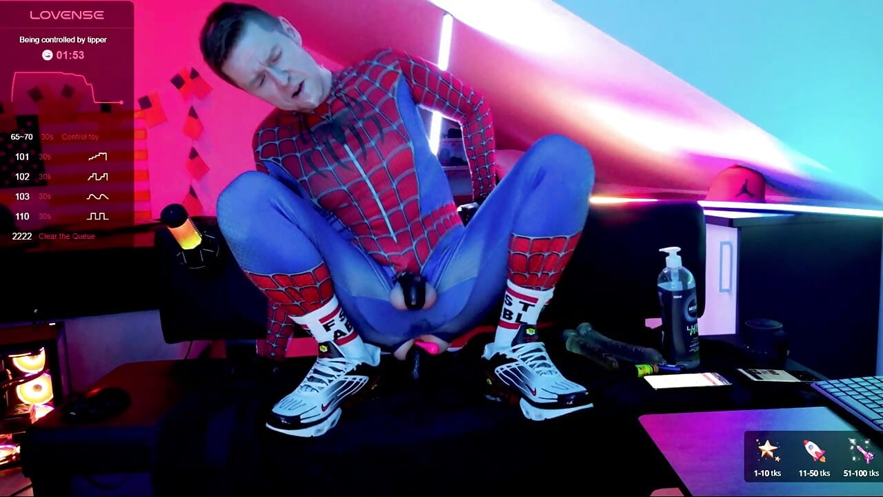 P5 Lets Play and Fuck Spiderman - vídeo de Romanheart modelo de câmara
