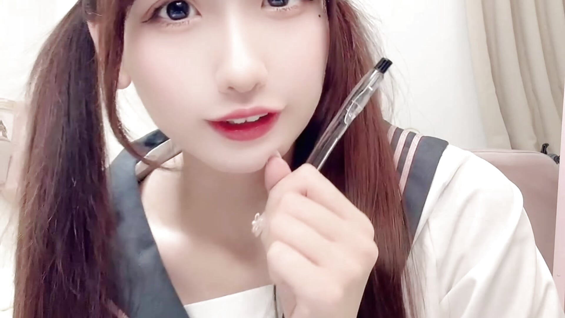 制服で///♡