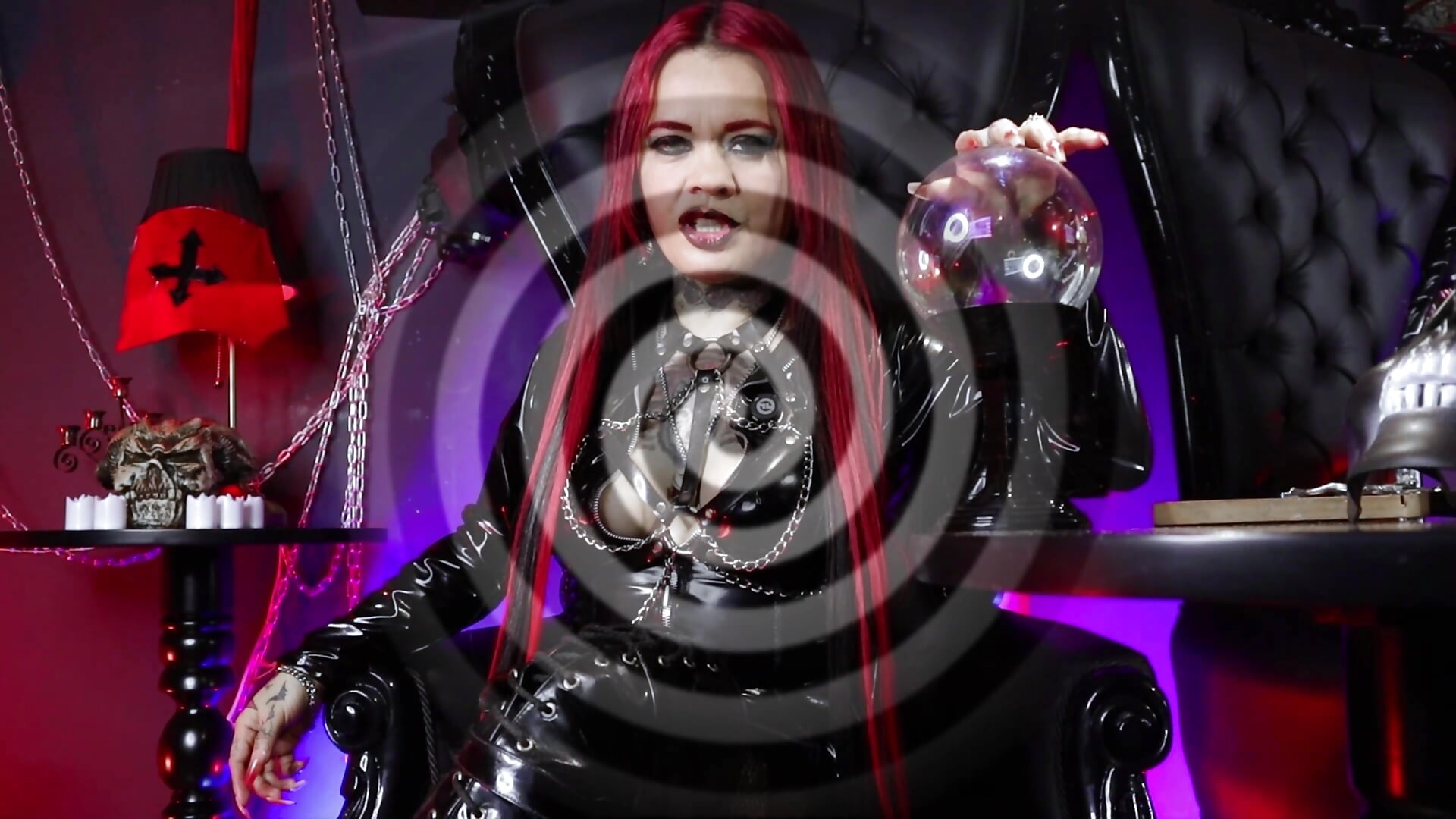 HYPNOTIZED - video oleh model kamera MorganaCrowley