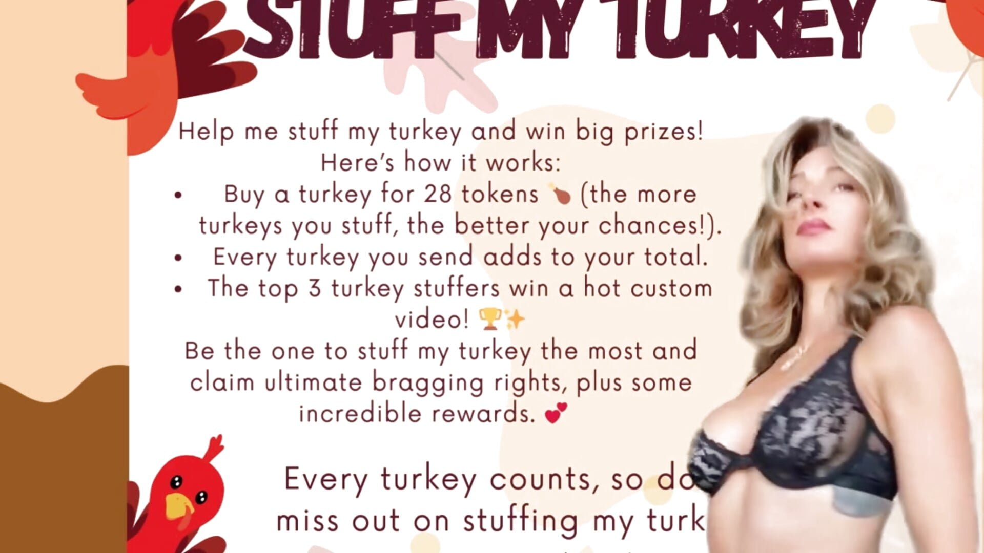 STUFF MY TURKEY