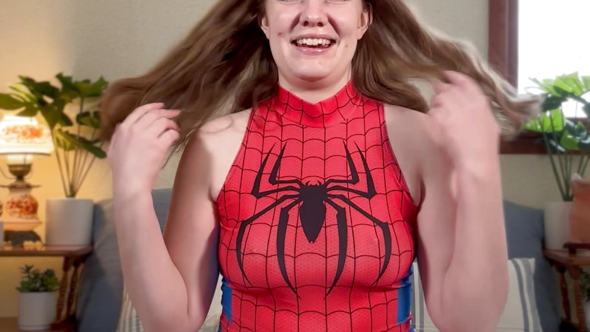 🕸️Spider Woman JOI🕸️ – video af skywinters cam-model