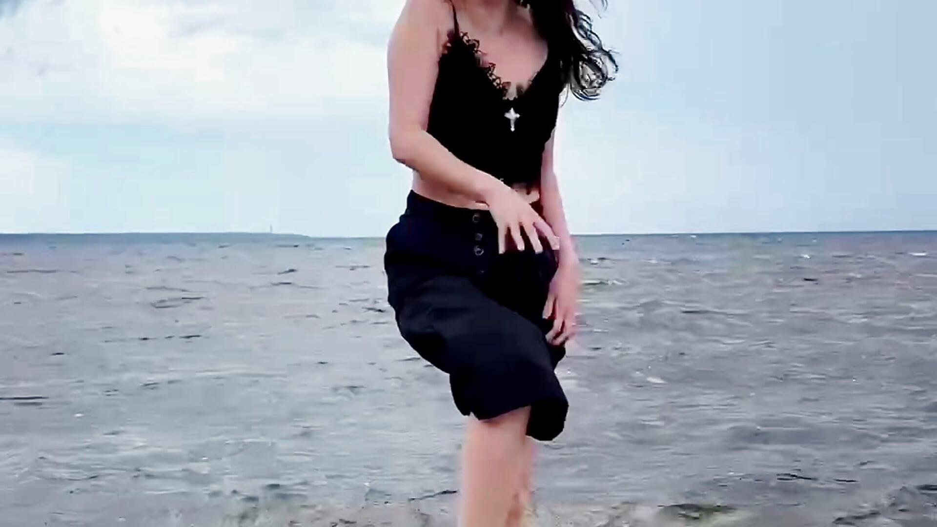 one day at the beach - video by UnaMedison cam model