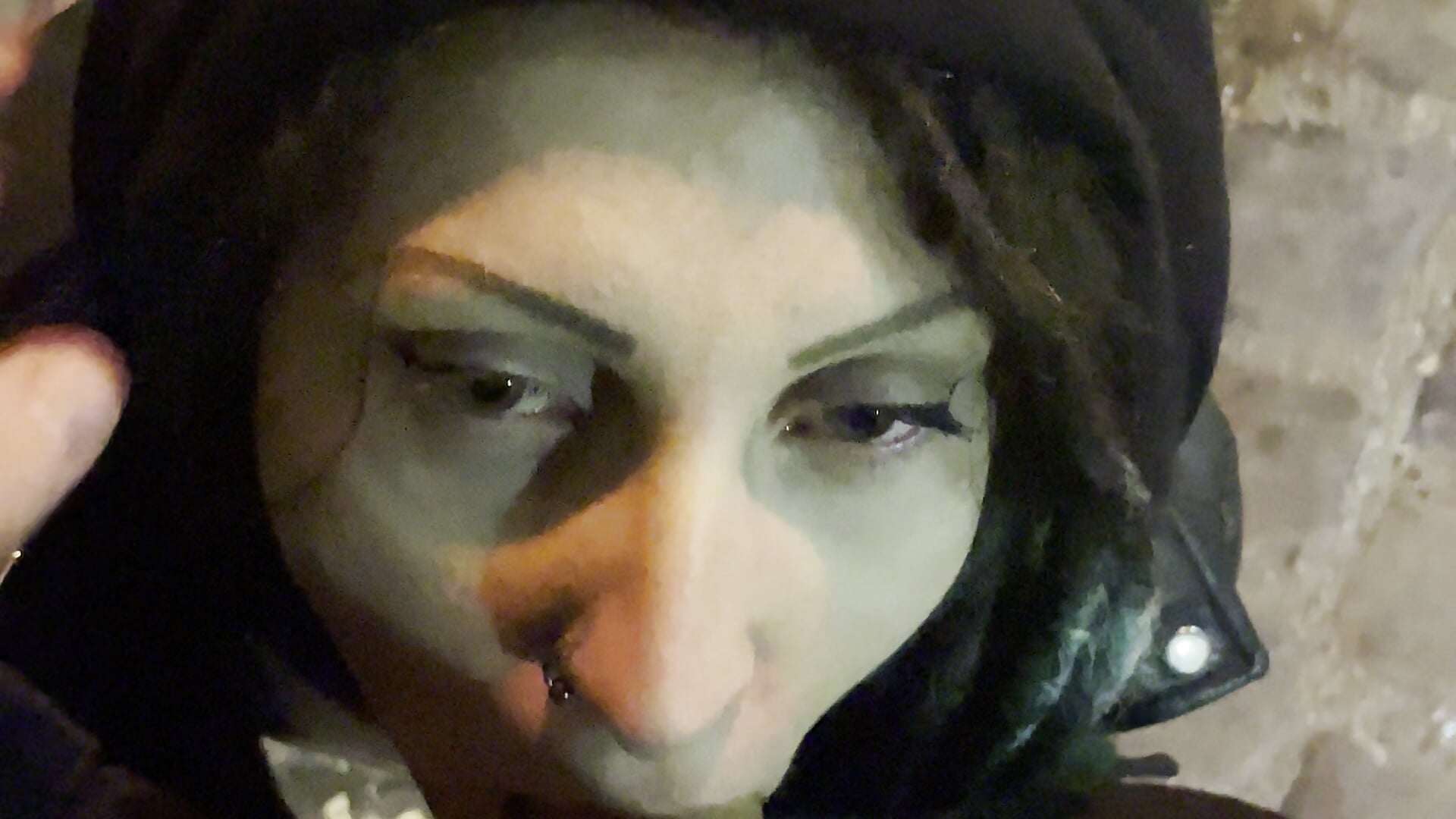 Someone catches me in the night on street and forced suck his dick! - video by MartthaKatze cam model