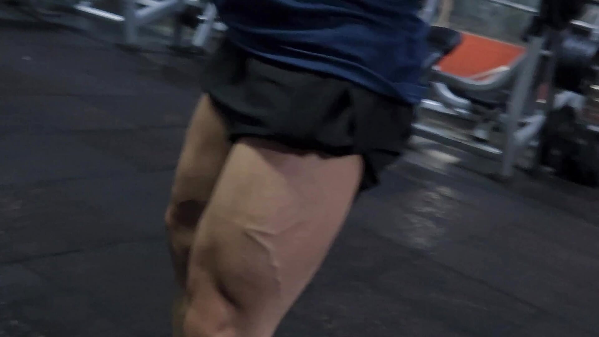 Squats training day gym