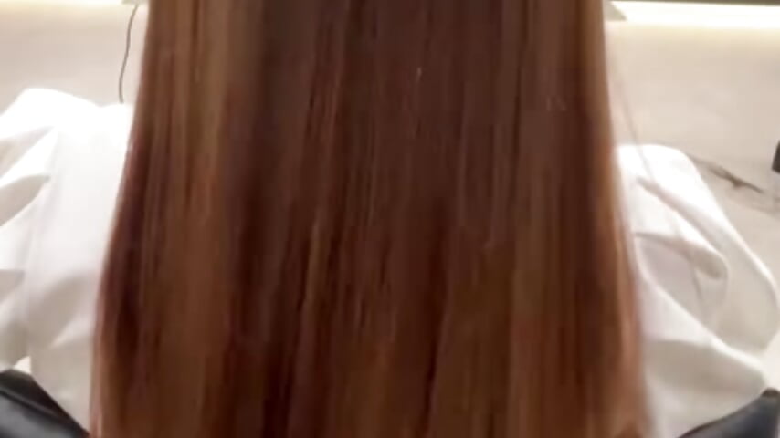 美容院でトリートメントしてきたよ♡