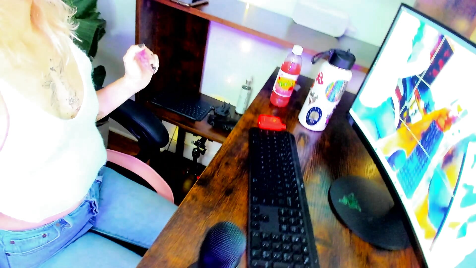 New set up!! - video by mayahoney_gfe cam model