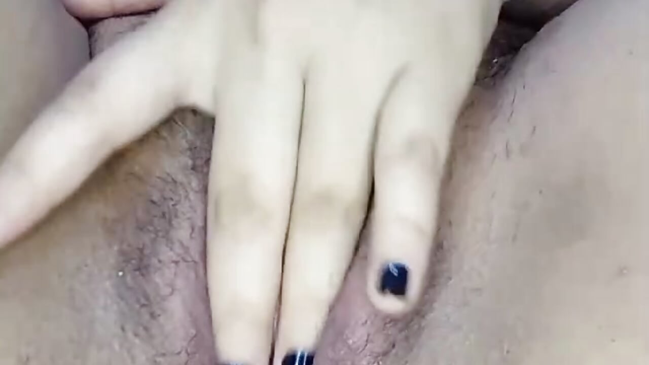 Play finger and dildo in the pussy