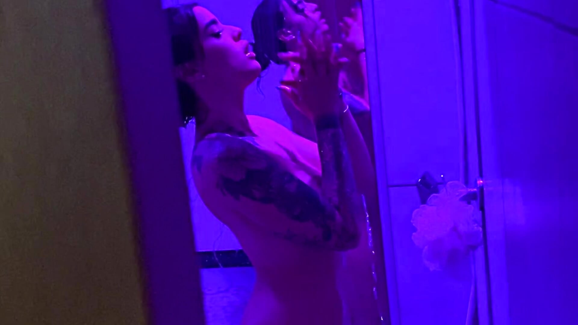 💦💦My roommate makes me horny and can't wait to watch while I'm showering and I find out💦💦