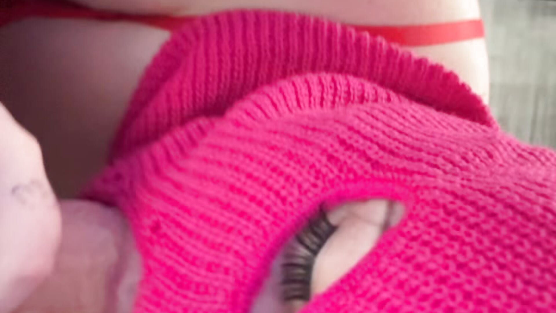 Sucking dildo with mask on - Freakyy_slut69主播的视频