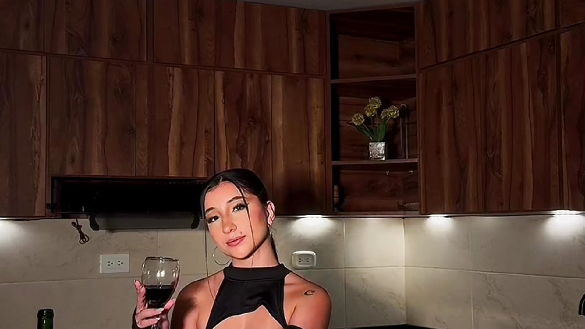 dinner - video by Hannaos cam model