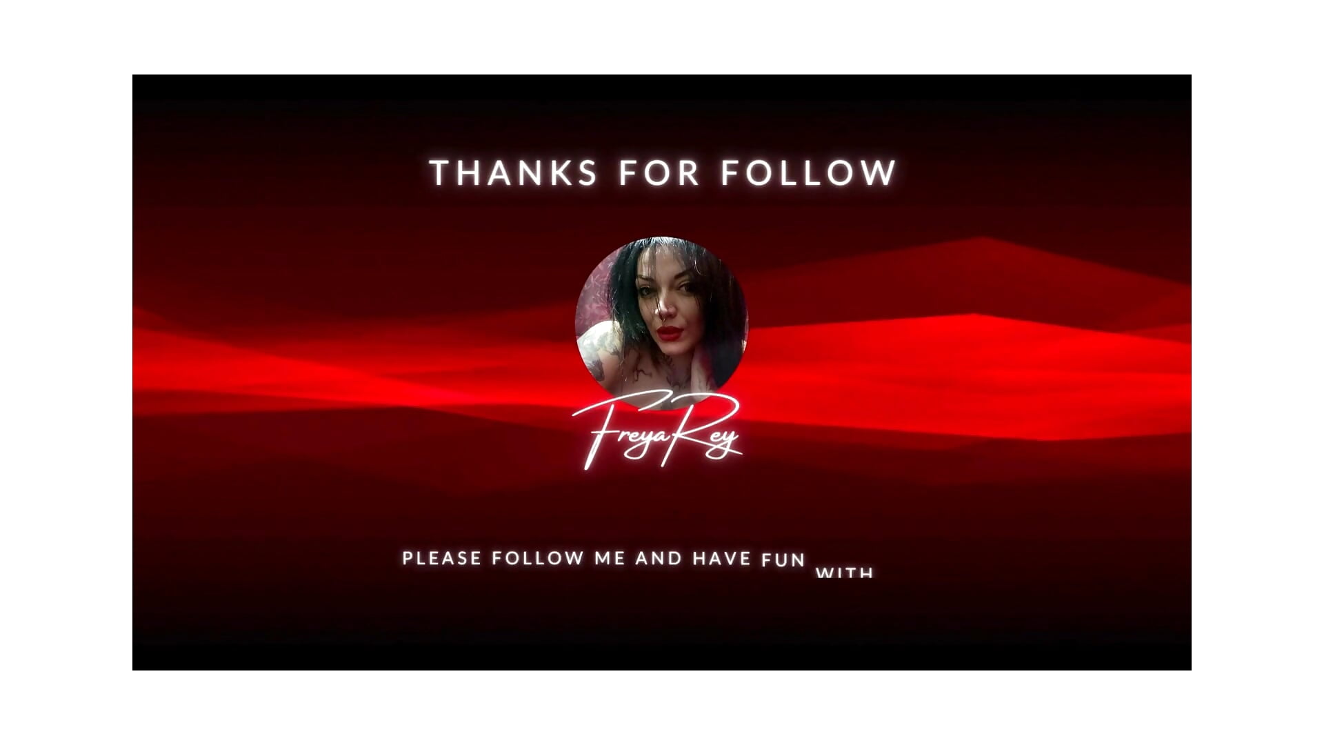 Thank you ! - video by Freya_Rey cam model