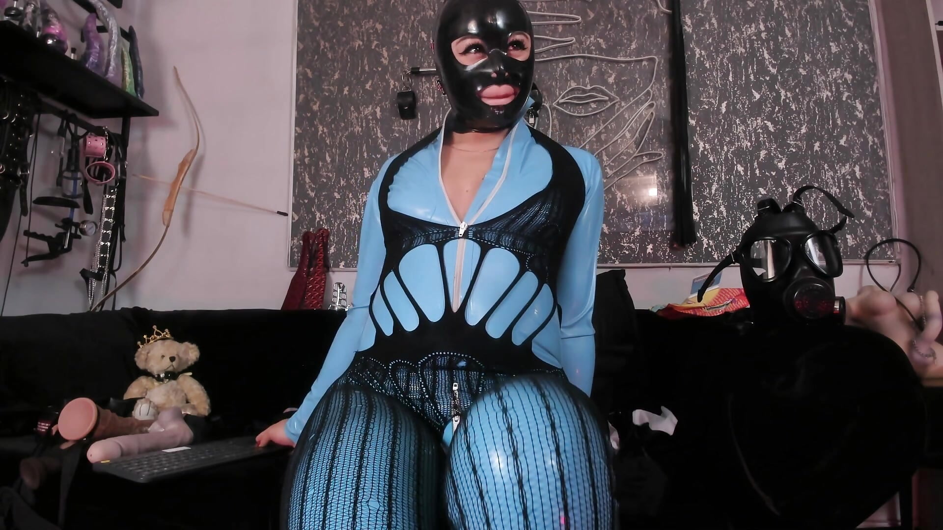 YOUR GODDES WITH LATEX