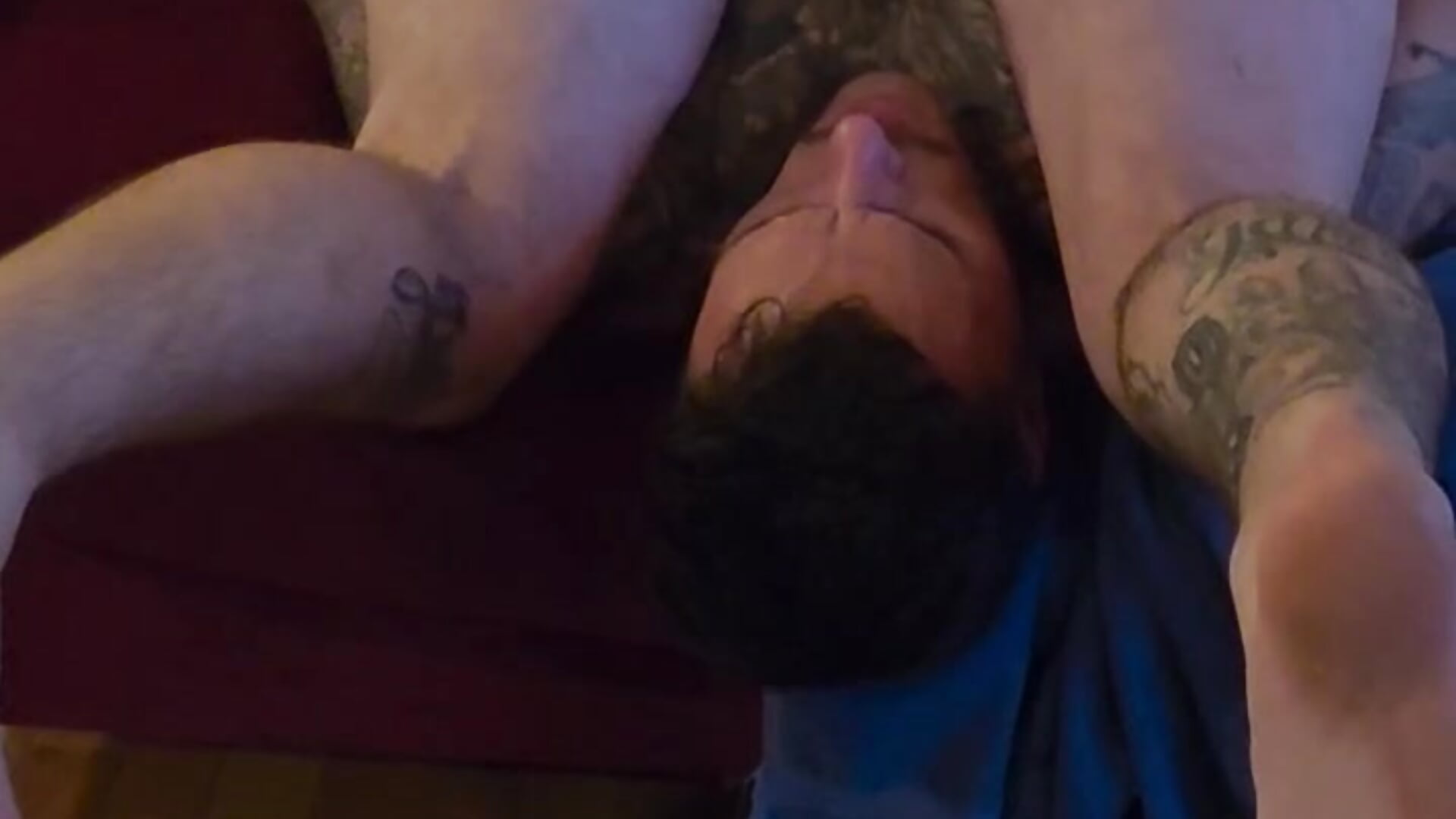 I jerk off into my own mouth! - video by UnCuTupTheBuTT cam model