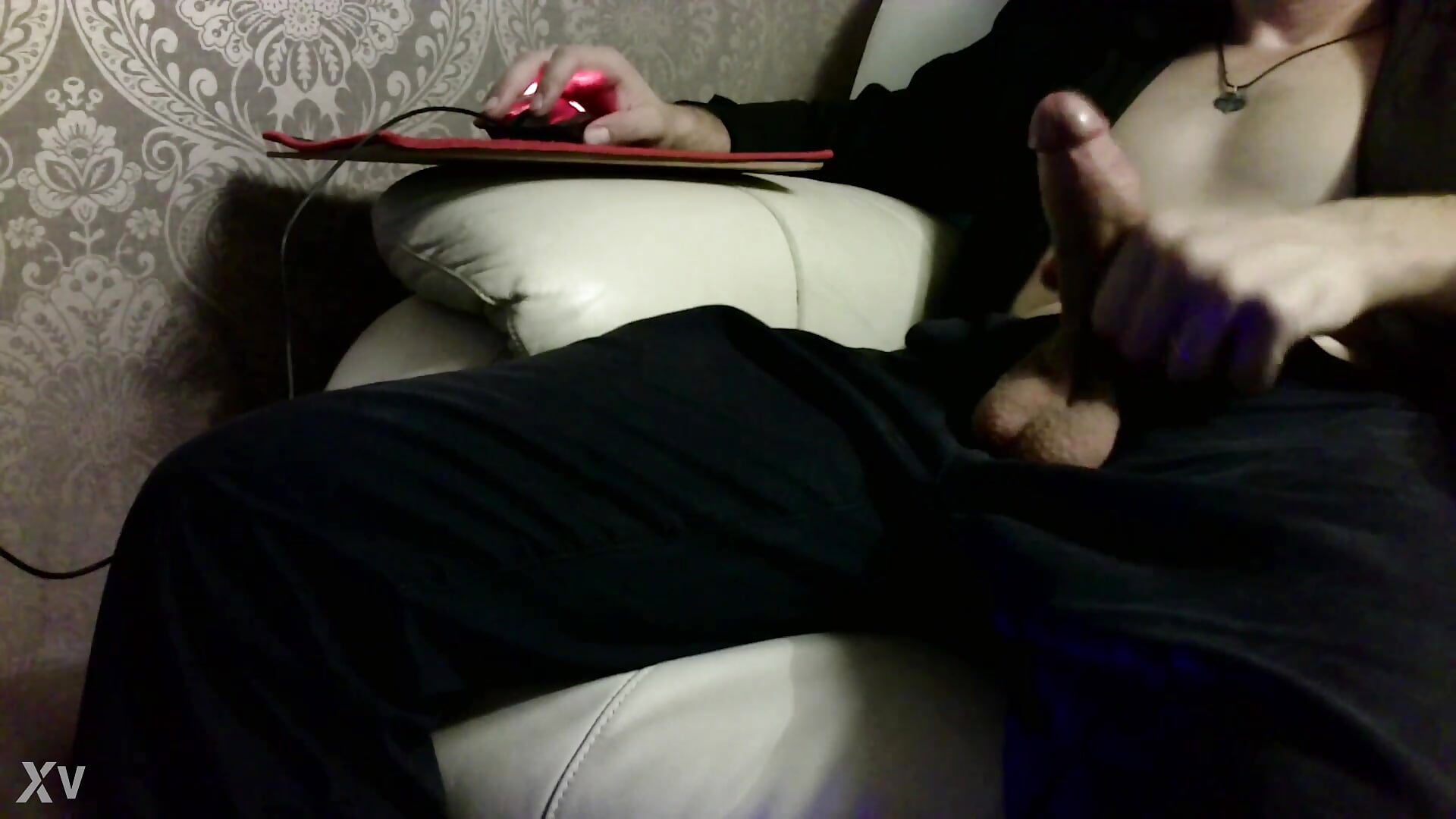 Playing with my big cock - video by MrBigStrDick cam model