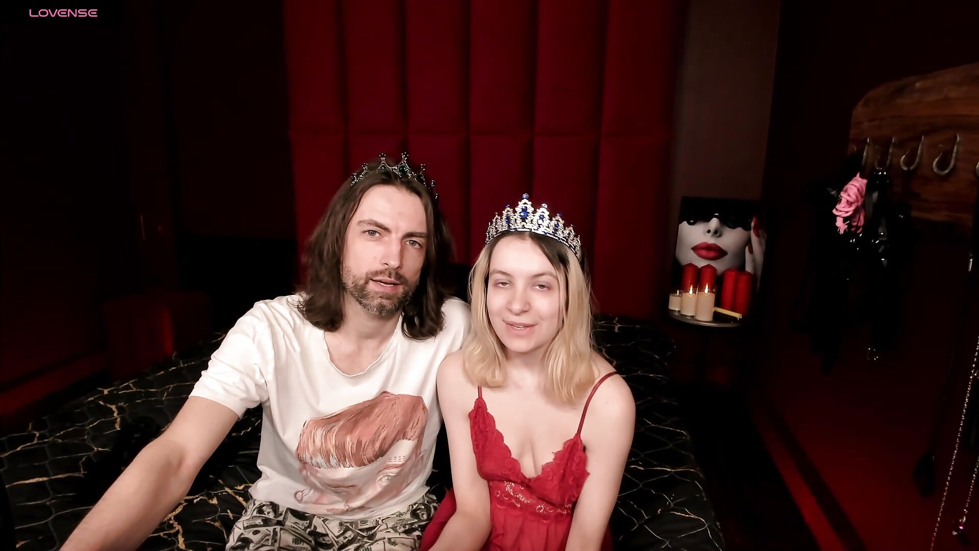 Hi! Let’s know each other better. - video by VerhinizCouple cam model