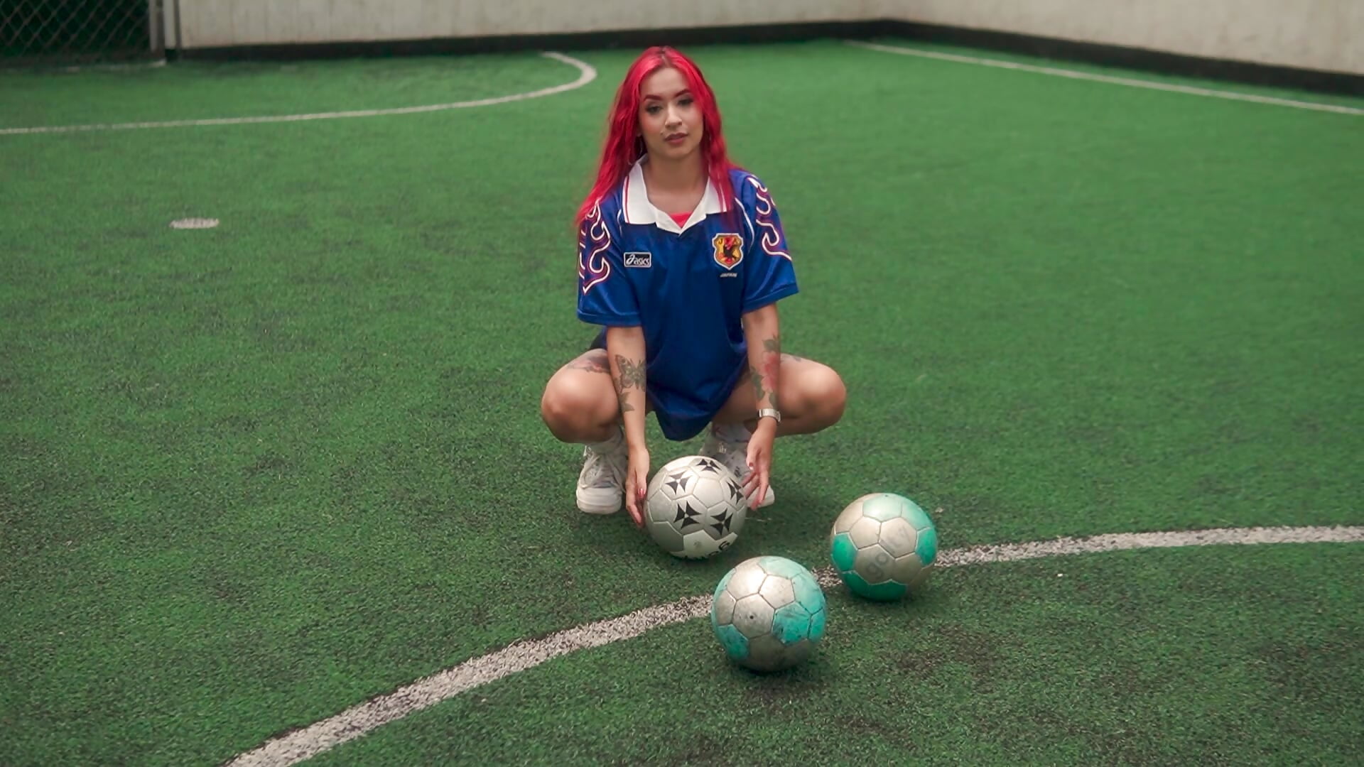 FIFA TIME , PLAYFUL MOOD 🥵🔥🔥 - vídeo de la modelo de cam HannaRed_