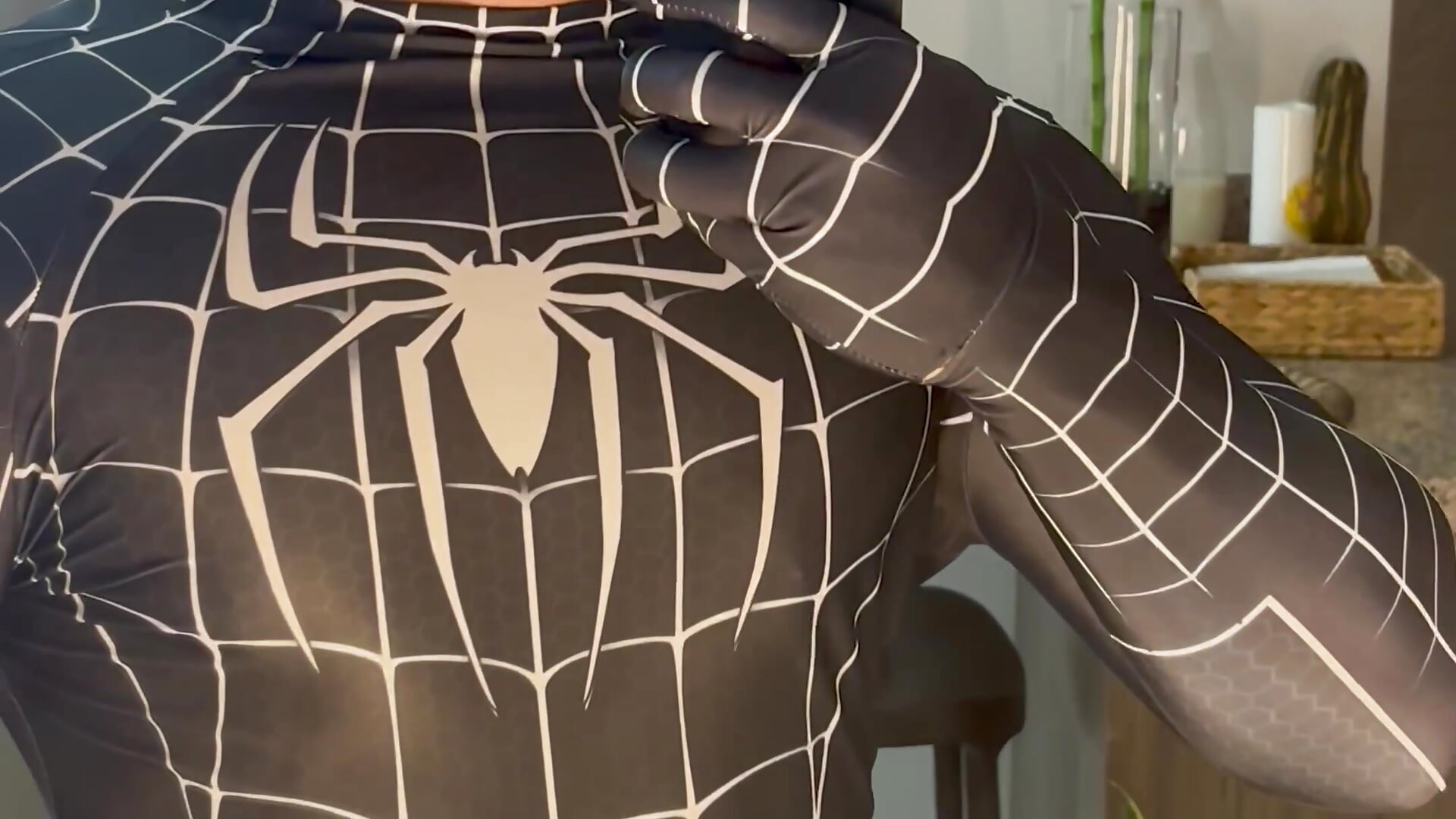 Spiderman 🕸️🕷️🔥 - clip cu Damon-benet model videochat