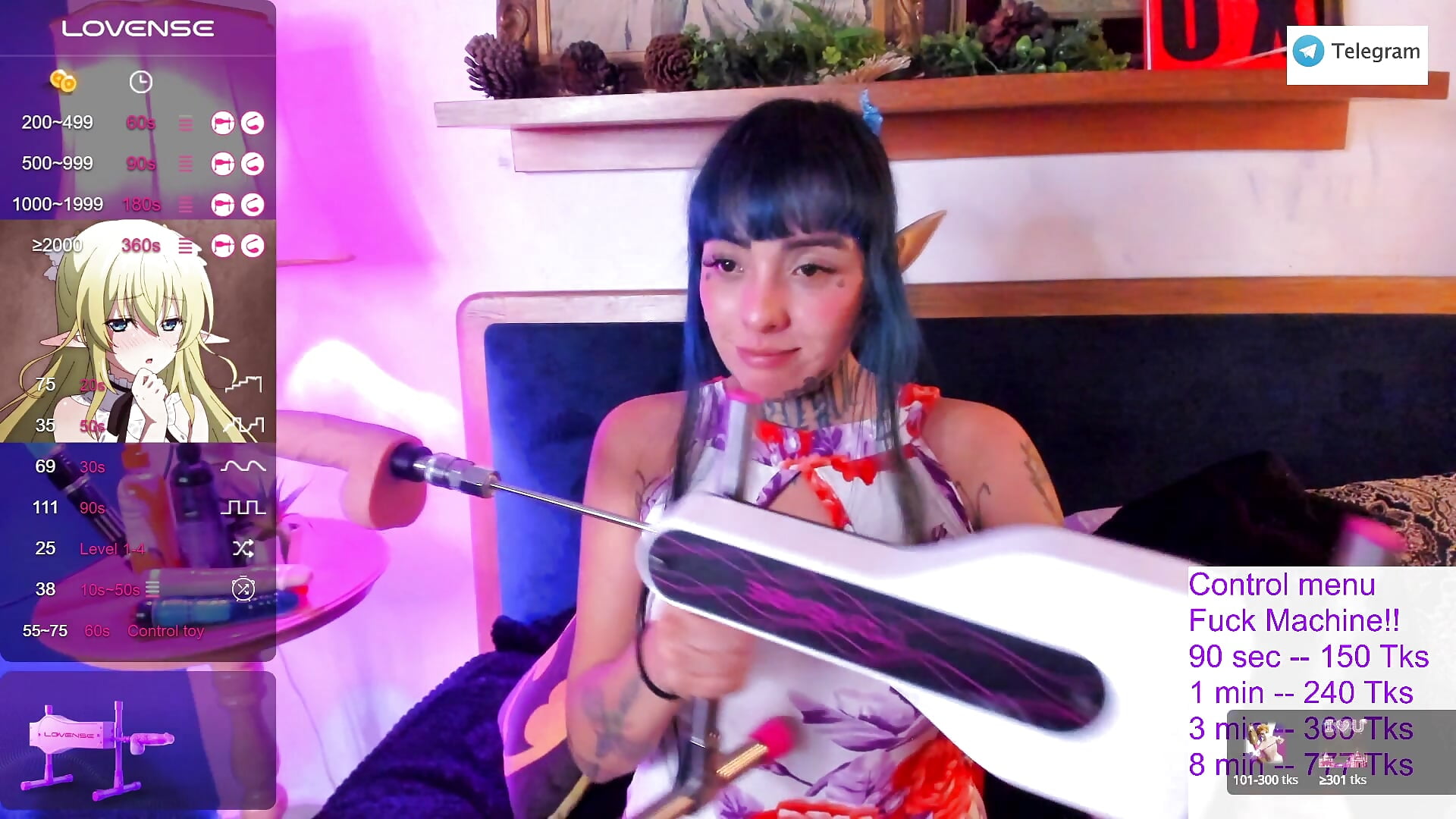 Fuck Machine - vidéo du modèle de showcams luxifer_666_