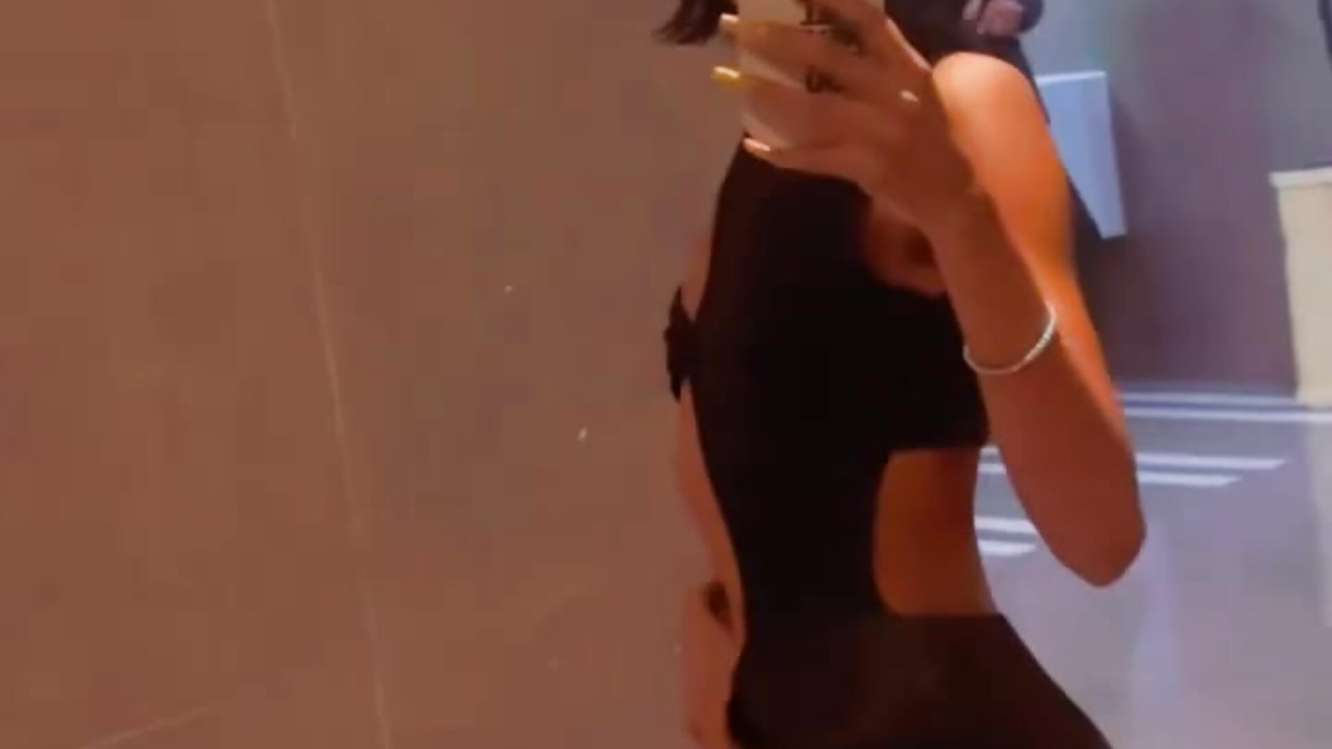 Sexy black dress