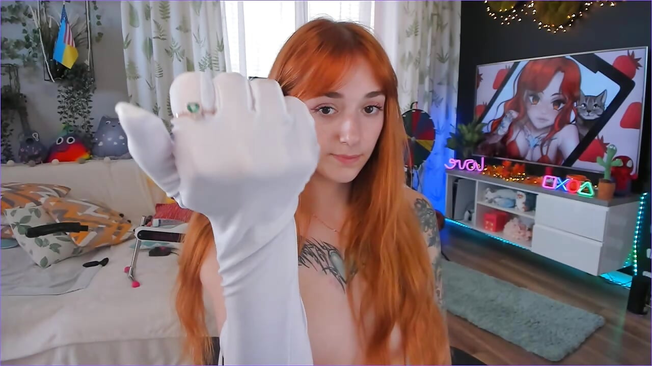 white gloves fetish - video by Anna_Prince