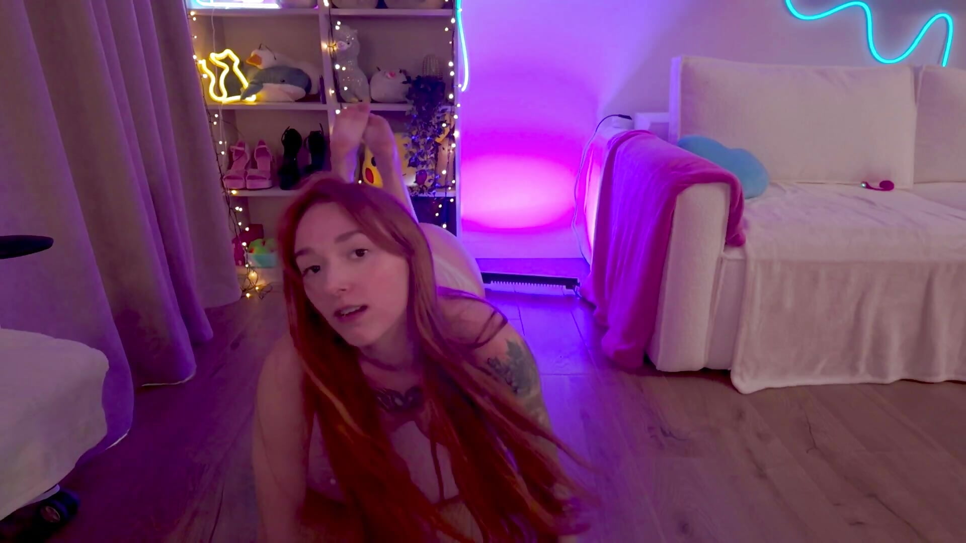 Quick Yoga Ball Tease