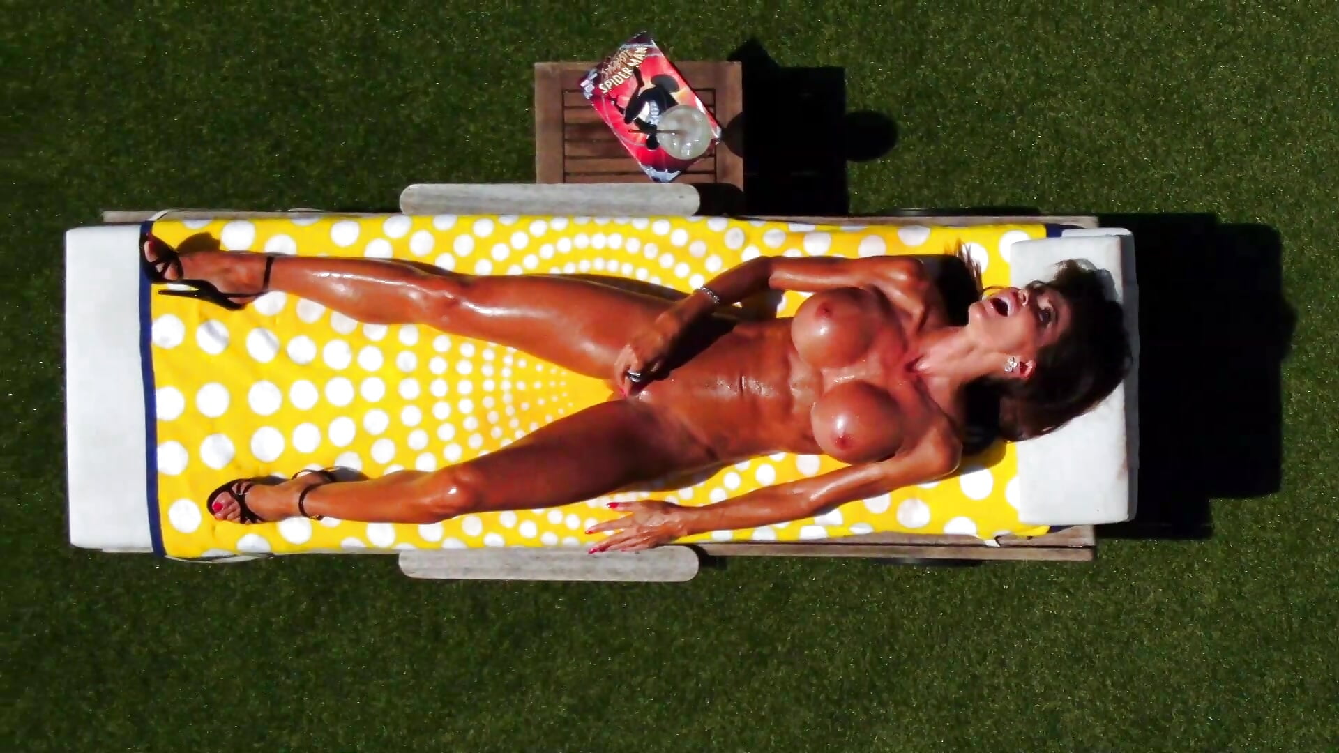 Voyeur Uses Drone To Spy On Big Boobs Girl While She Plays With Her Toys_Full_1080 - video by feliciahardon cam model