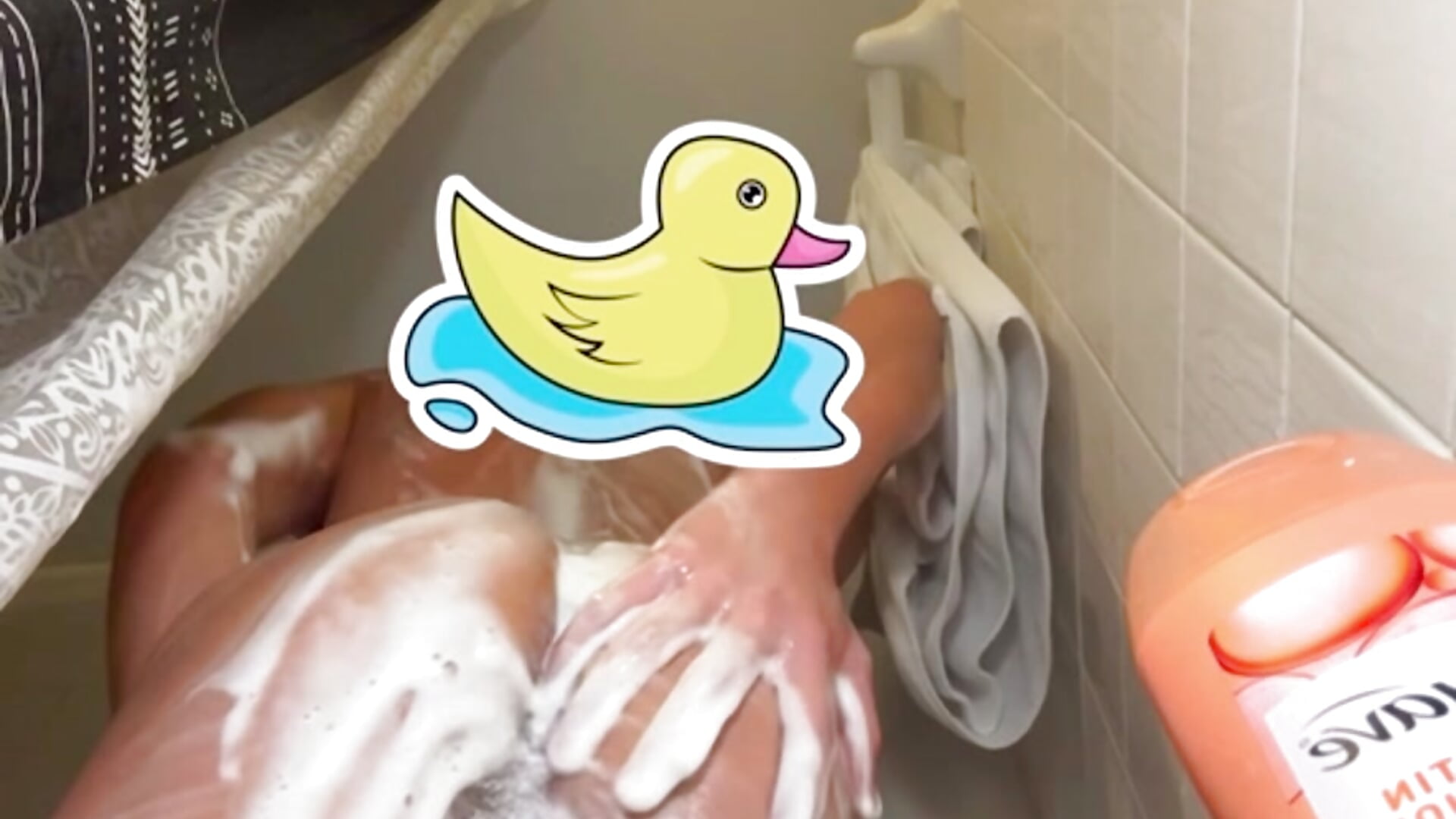 My soapy ass 🧼🍑 Shower with me 😈