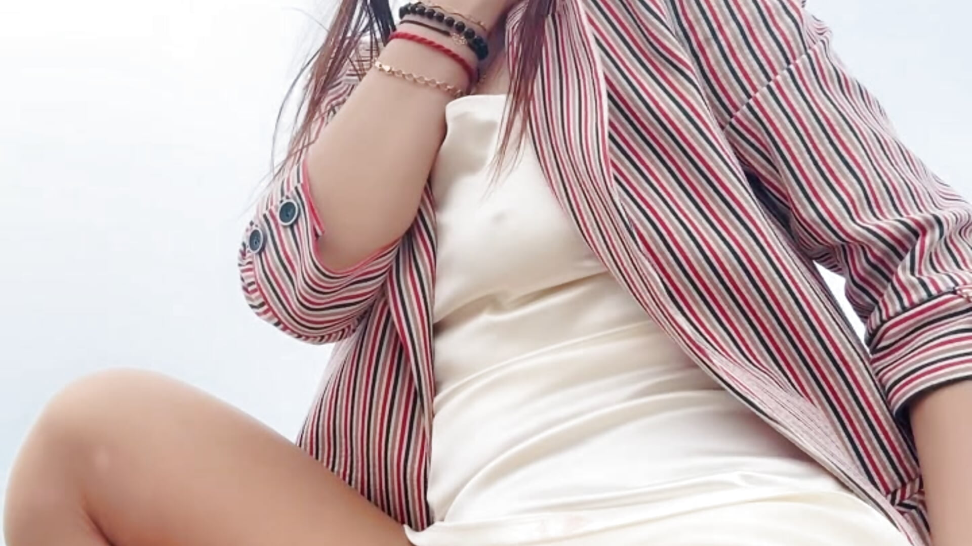 My tits are near the sea❤️ - video by Las_Vegas888 cam model