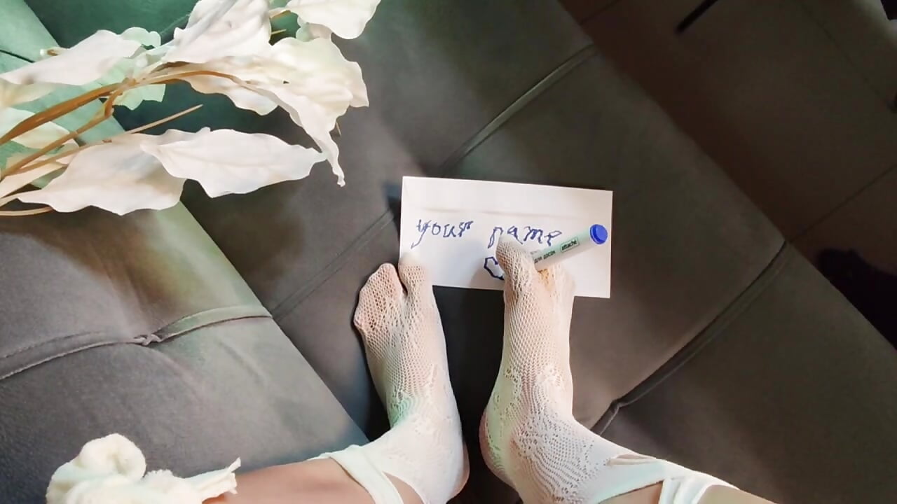 Your name - video by JasmineMilko cam model