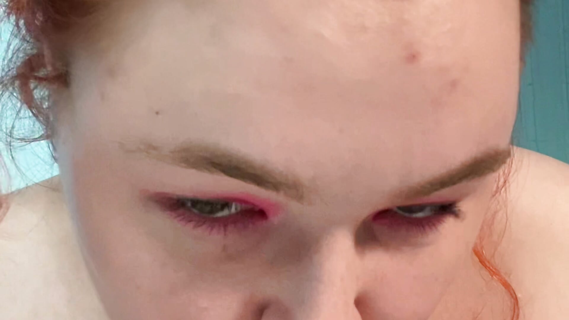 Drooling deep-throat blowjob with cum💋