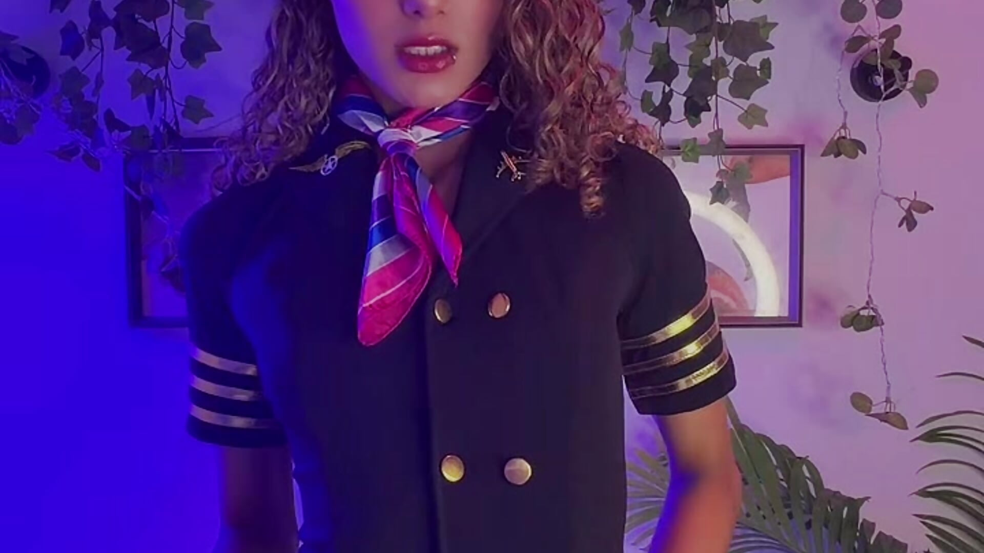 welcome aboard, Captain 😏 Are you ready for your flight? ✈️ - فيديو من Daddysgirl1_ موديل الكام