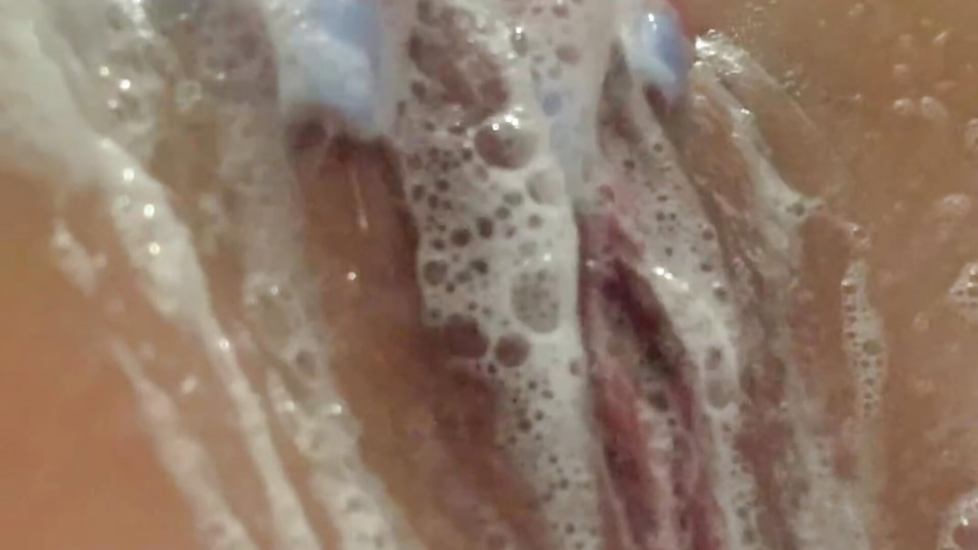 washing my pussy for u