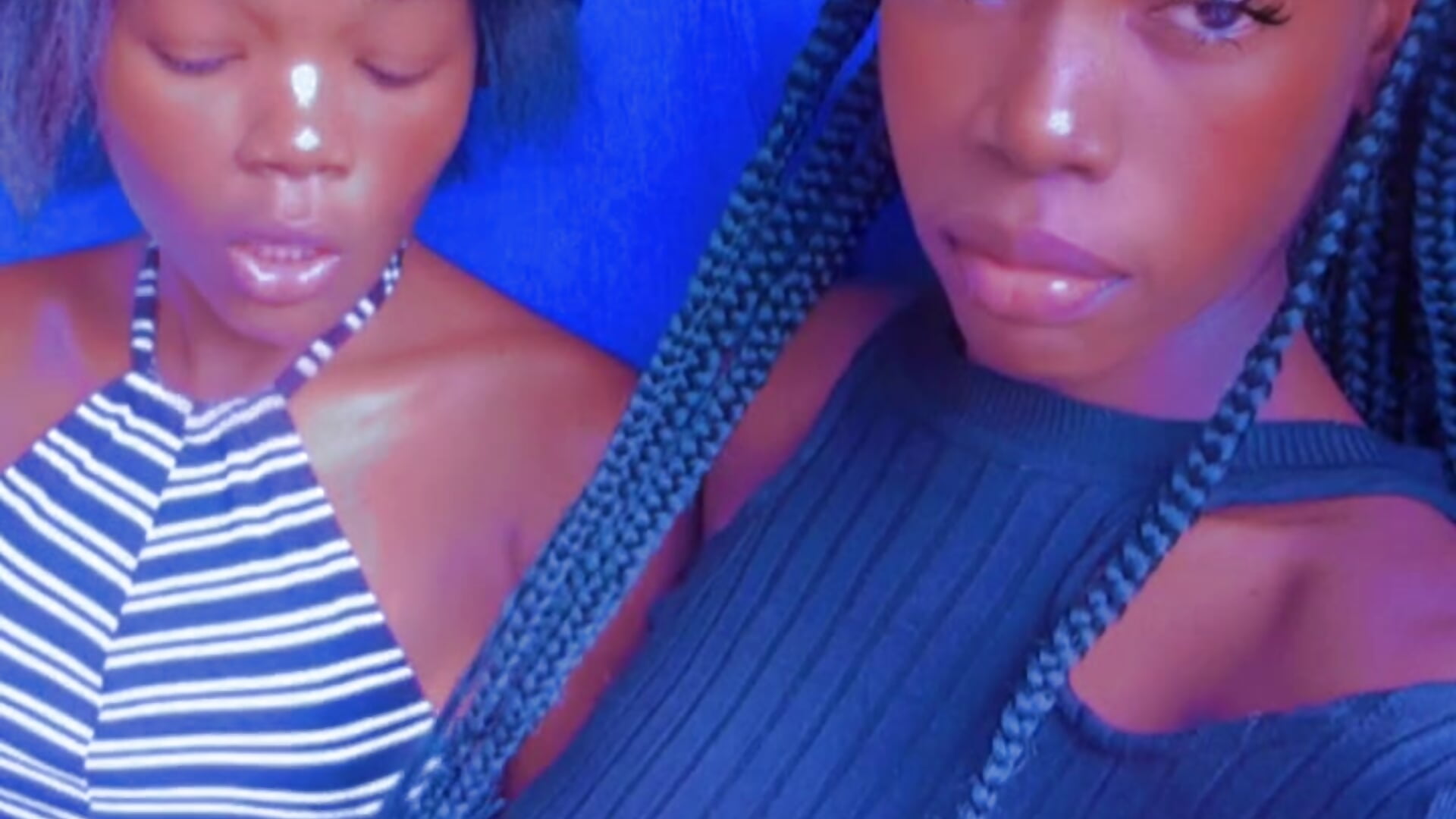 💕 Duo Clip - Shorts #02 - video by horny_ebonyy cam model