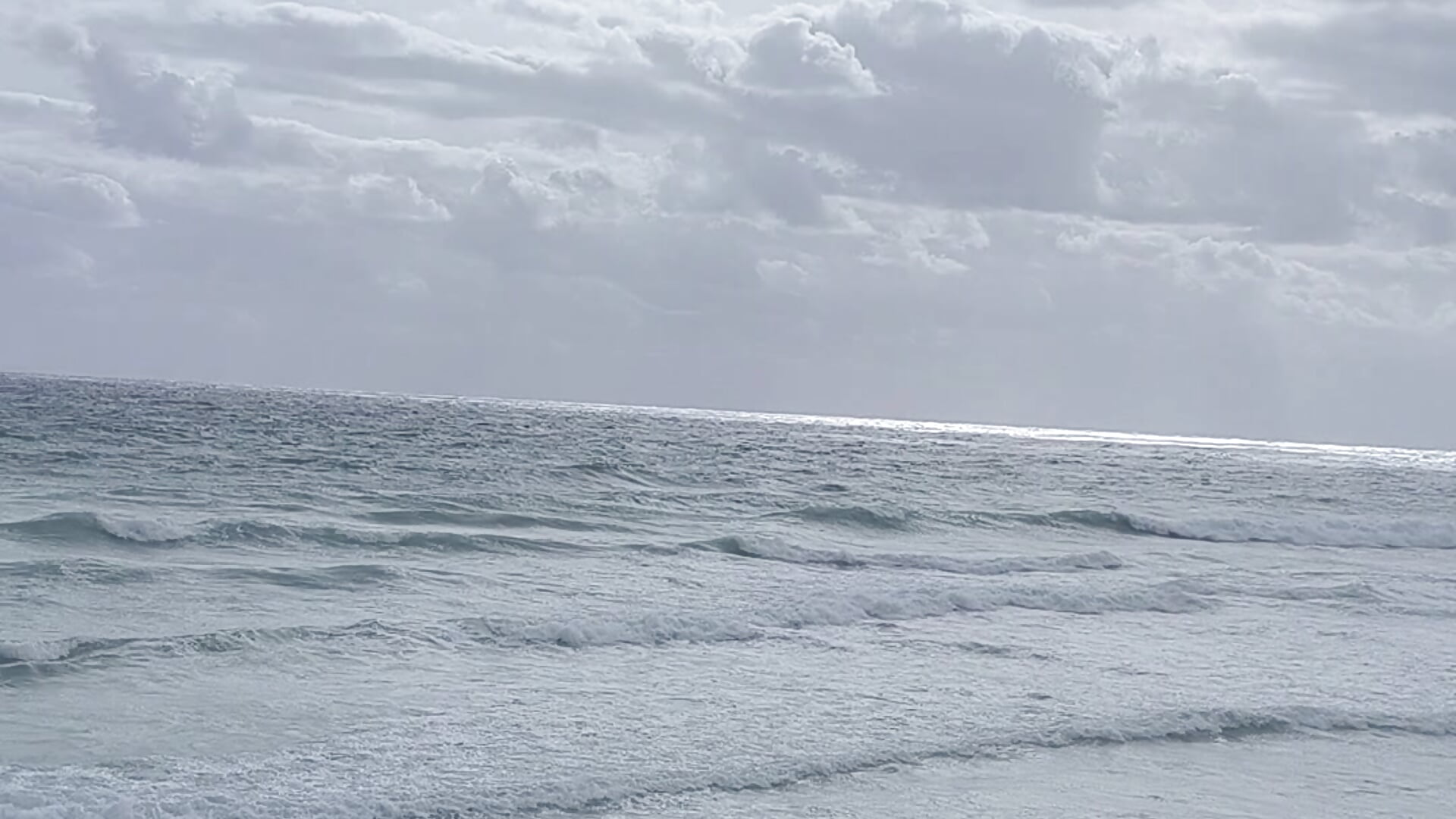 The beach