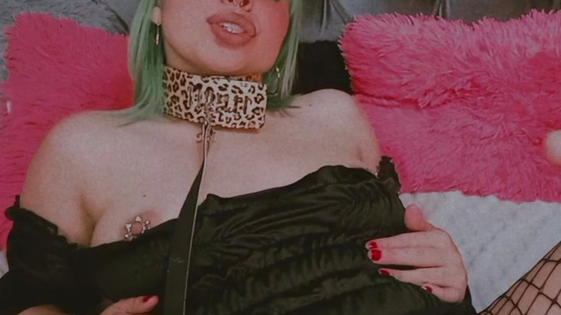 Sex machine fucks me with panties🫣😈 - video by Fantasies_Slave cam model