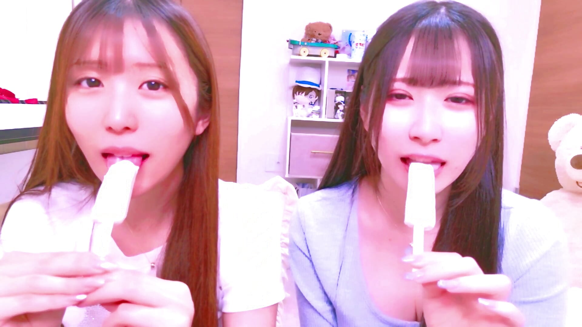 初🌟しのしずコラボ動画💗ぺろぺろの巻