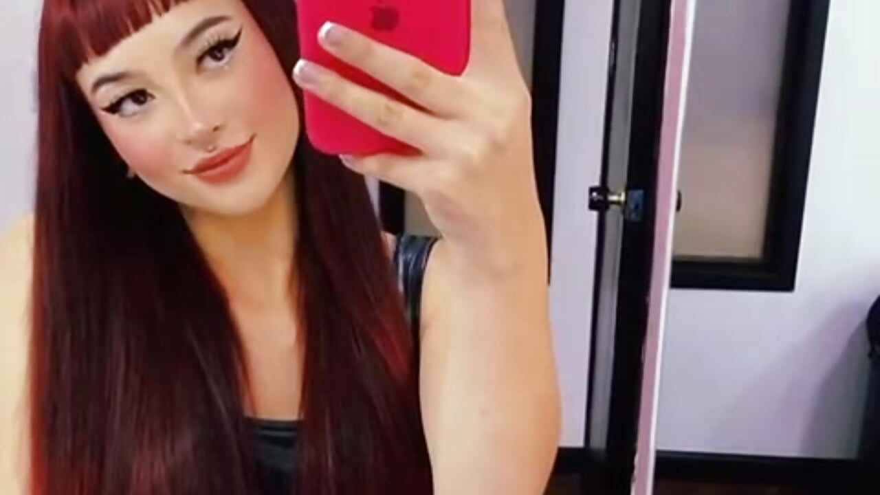 I love the color black🍭🍭 - video by iam_scarlett_hot cam model