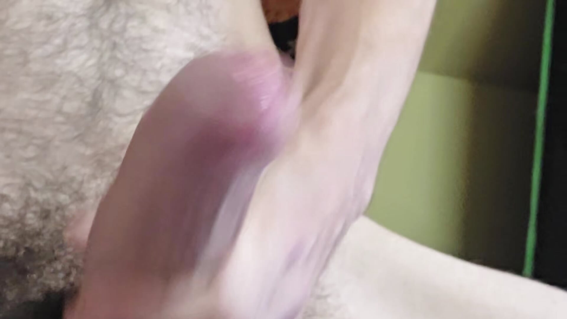 Close up cum shot