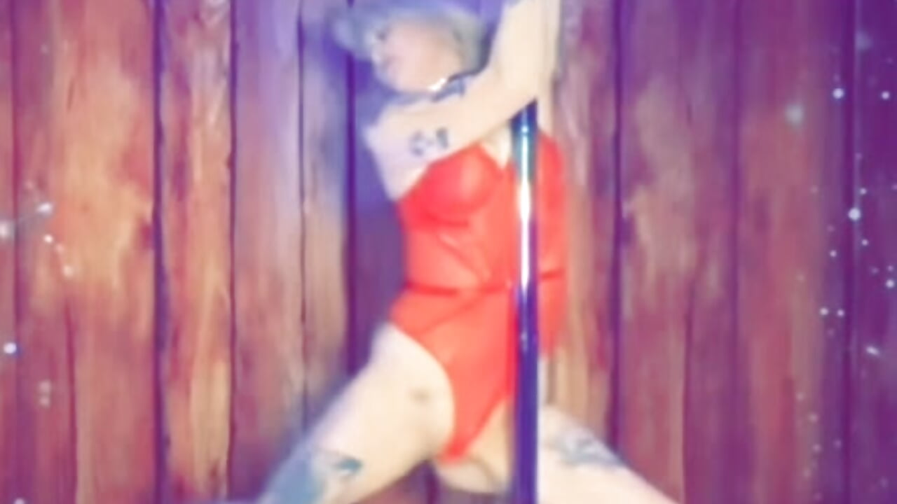Pole Work 😊 - video by TheBlondeBeauty cam model