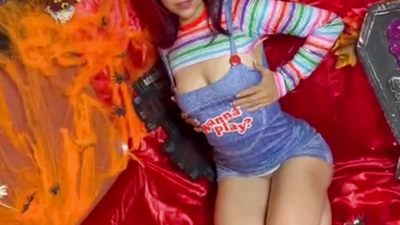 I’ll make you scream louder than any horror movie 🔥 - video by Scarlet_Red_ cam model