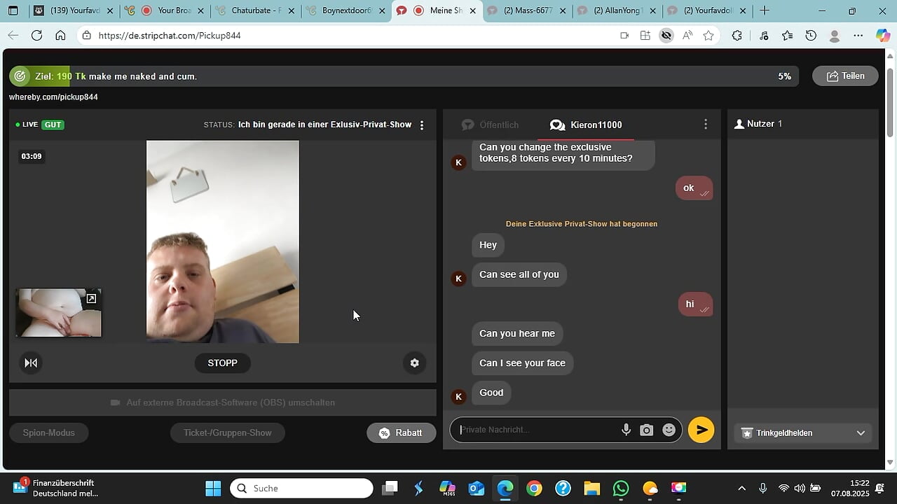 ScreenRecorderProject35.mkv - video by Pickup844 cam model