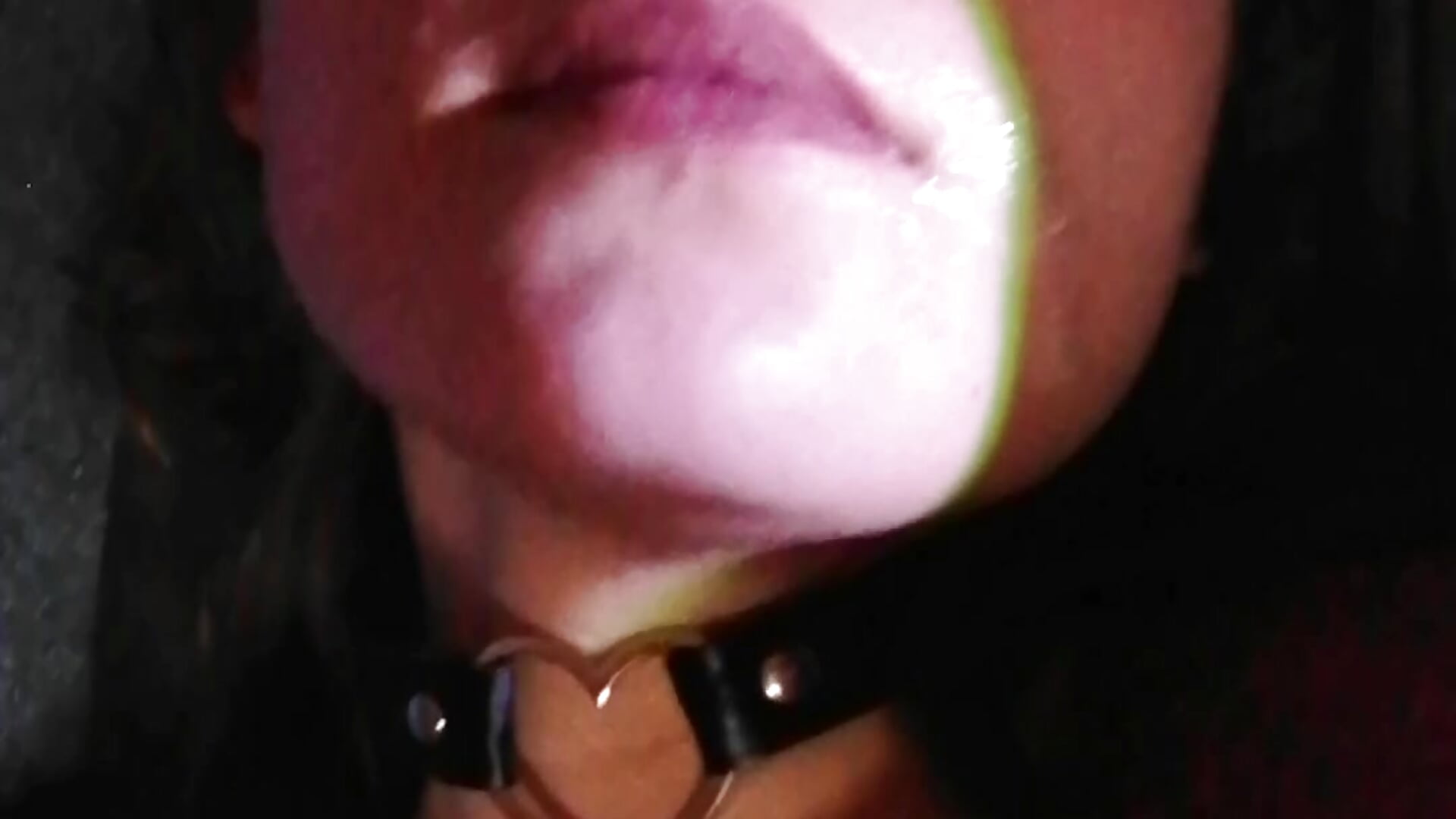 My orgasm vibe with saliva on myyy face - video by Blueberry_muffin cam model