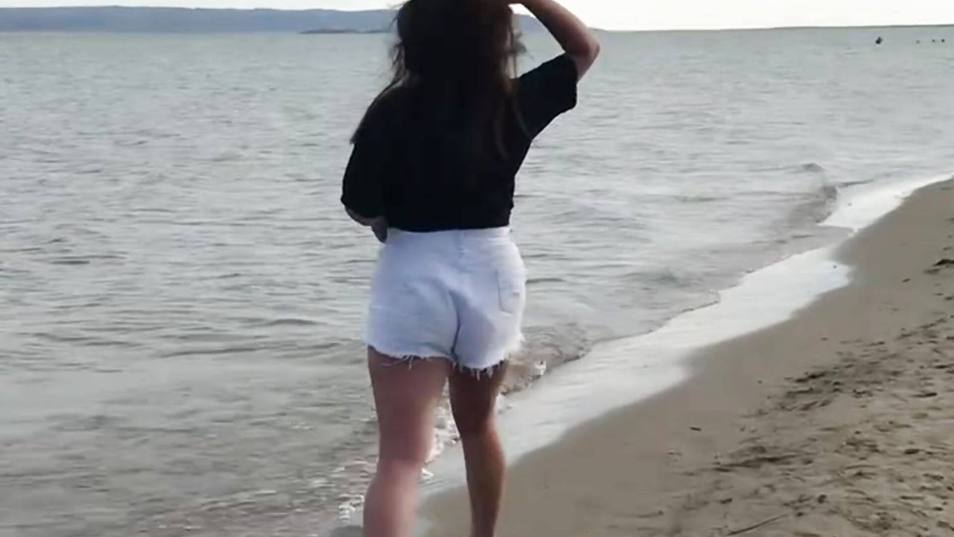 Imagine me walking along the beach with you