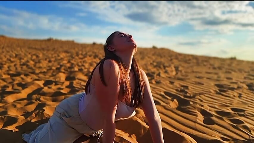 hot sand