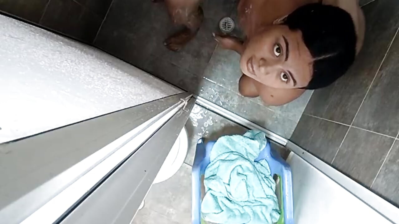 IN THE SHOWER WITH MY FRIEND 💦