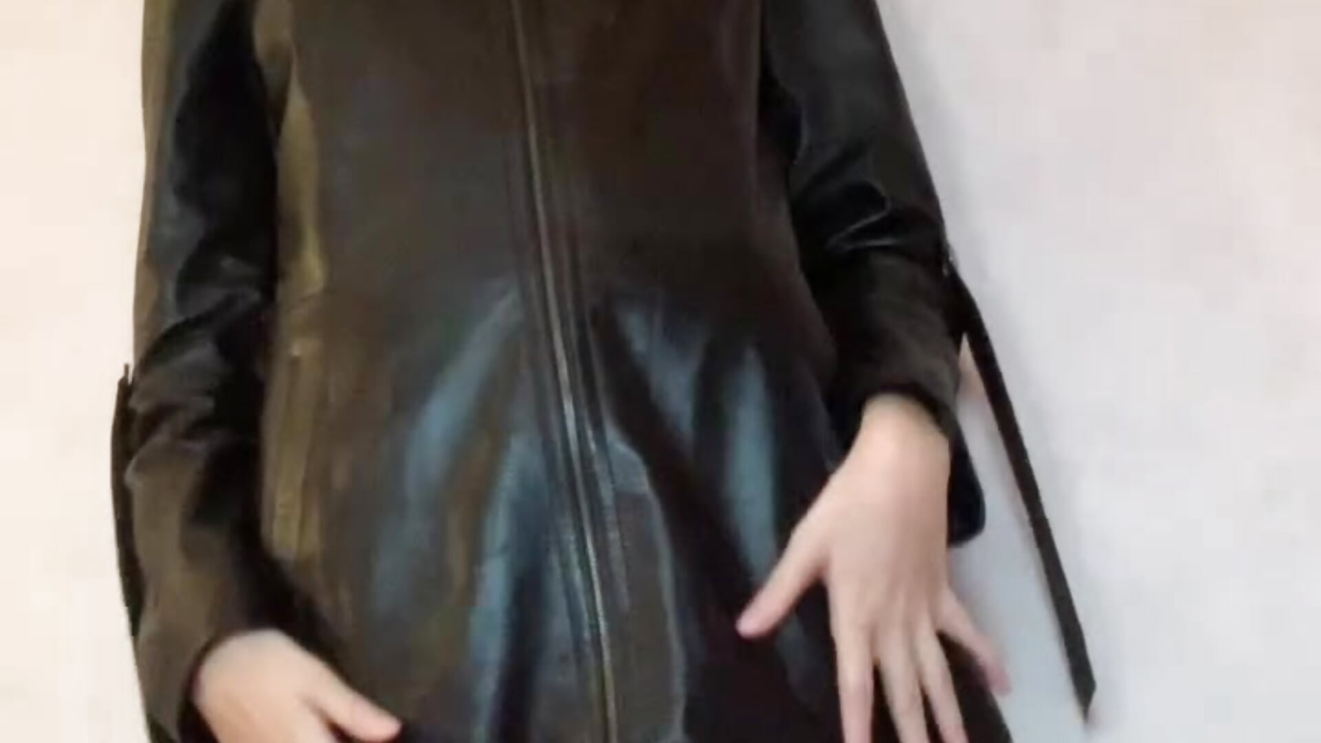 Leather and naked