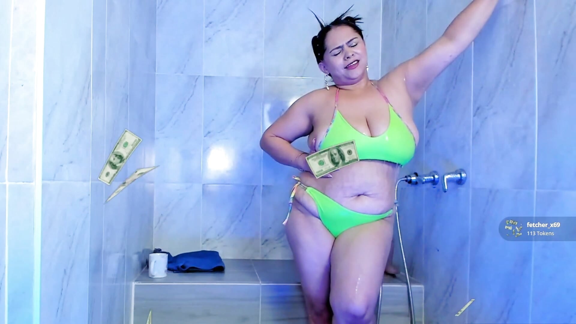 BEST MOMENTS OF MY SHOWER SHOW 💦💦 - video by janecullen cam model