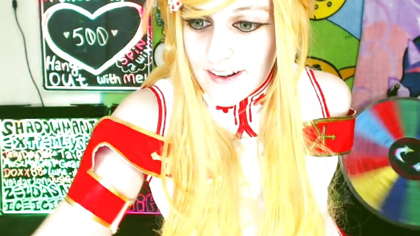 Asuna SAO Cosplay Cum 2 Hours - BabyZelda主播的视频