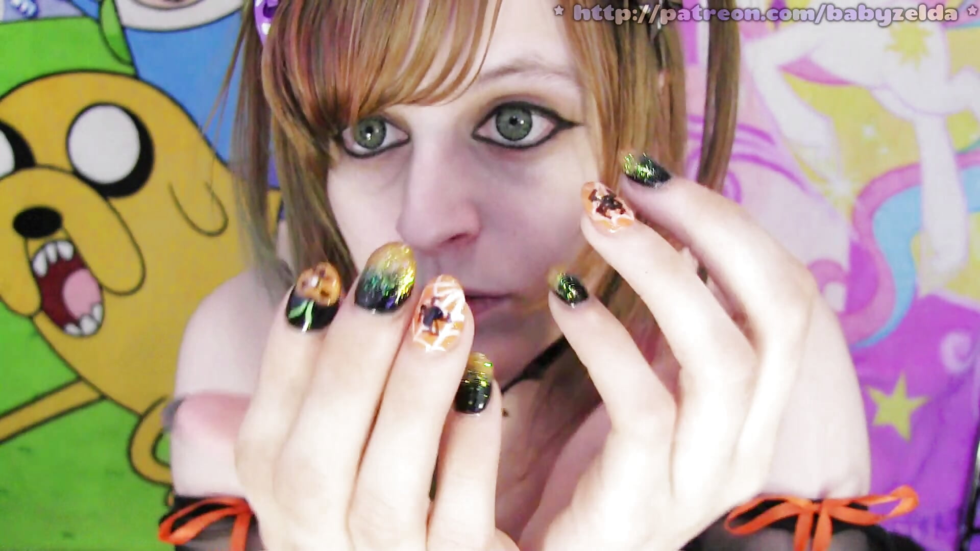 HD Manicure Creamy Fuck Sp00ky - BabyZelda主播的视频